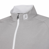Footjoy Performance Wind shirt half-zip - Heather Grey/White